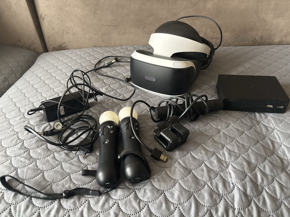 Playstation vr Gogle+ 2 kontrolery move+ kamerka