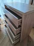 Komoda ciemny beż 87x40x92