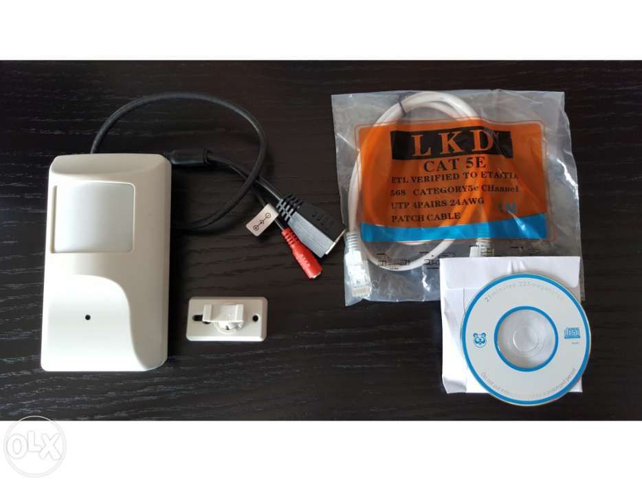 Câmara espia HD IP wireless wifi sem fios camara sensor movimento NET