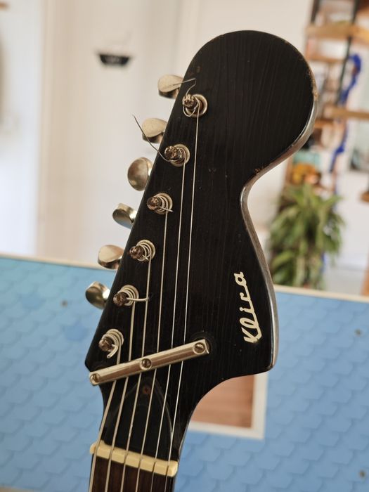 Guitarra vintage Klira Kentucky Sunburst 60's