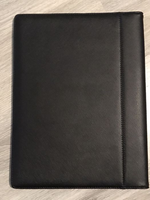 Aktówka teczka etui organizer na dokumenty czarny Batycki na prezent