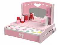 Playtive Drewniana Mini Toaletka – Idealny zestaw do zabawy dla dzieci
