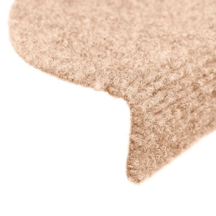 vidaXL Samoprzylepne nakładki na schody, 15 szt., 56x17x3 cm, kremowe