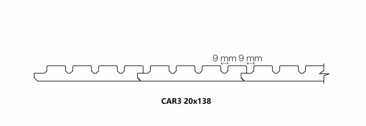 Thermo Radiata Elewacja  20x138mm