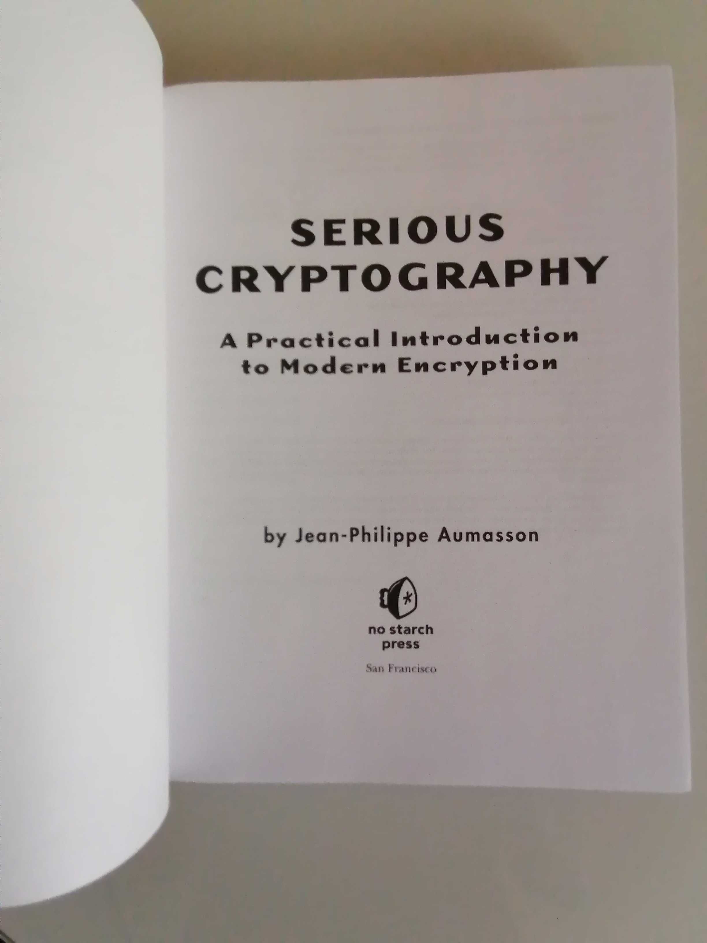 Livro Serious Cryptography de Jean-Philippe Aumasson-NOVO