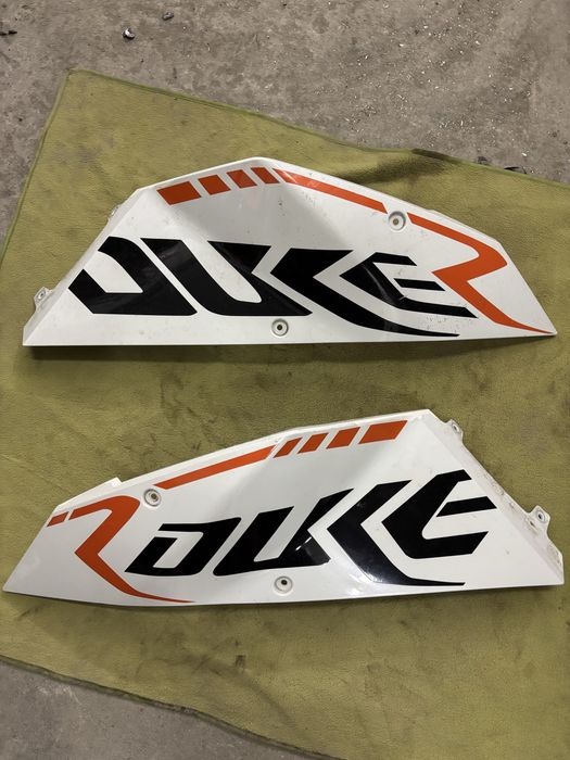 Zbiornik paliwa, bak + owiewki do KTM 690 z 2010