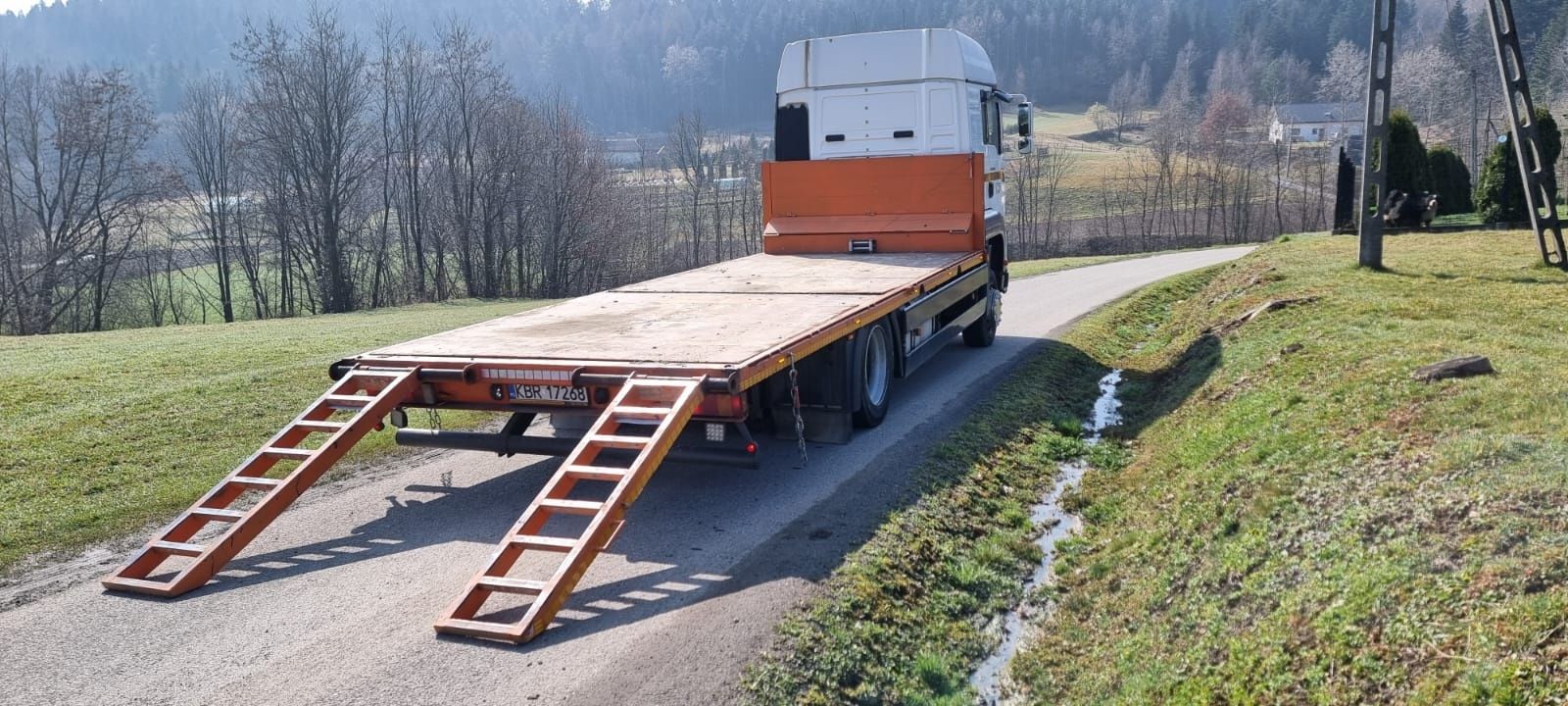 Man Tga Pomoc Drogowa 18tDMC