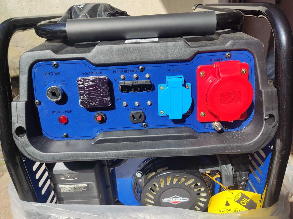 Nowy generator 3-fazowy 6,9KW AVR