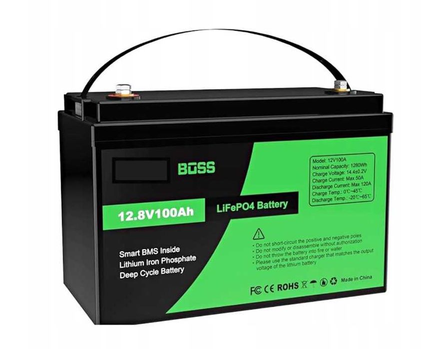 Акамулятор Литий Железо Фосфат LiFePo4 12V 100Ah