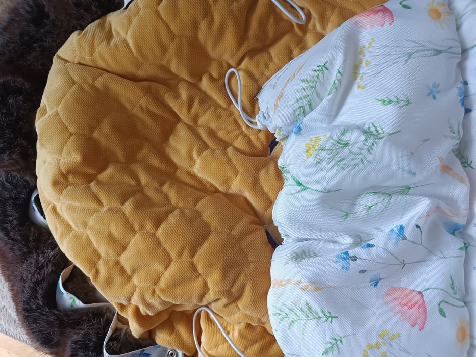 Zimowy śpiworek do wózka Makaszka