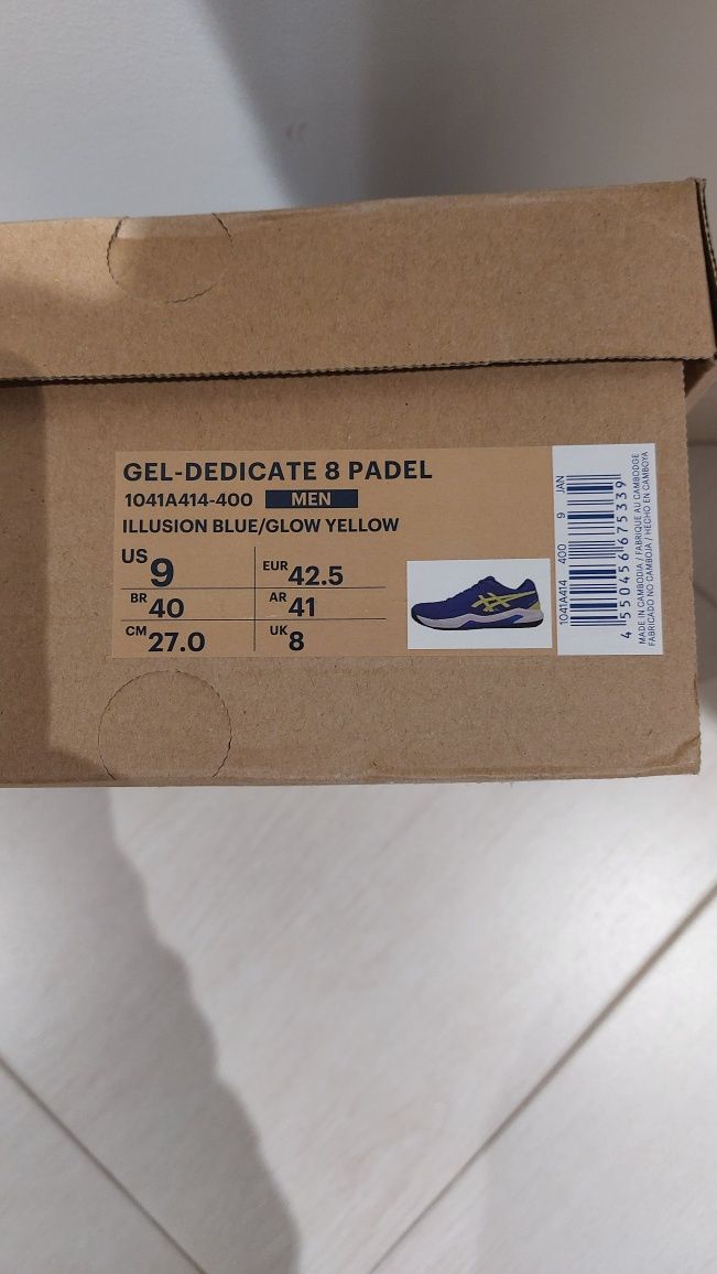 Asics Gel Dedicate 8 Padel