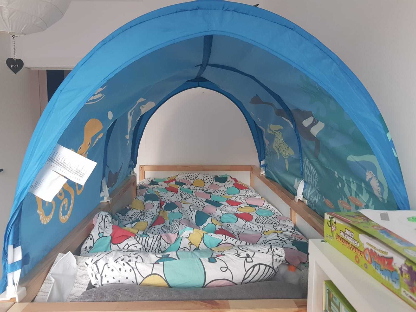 Baldachim do łóżka IKEA Kura - zwierzęta oceanu