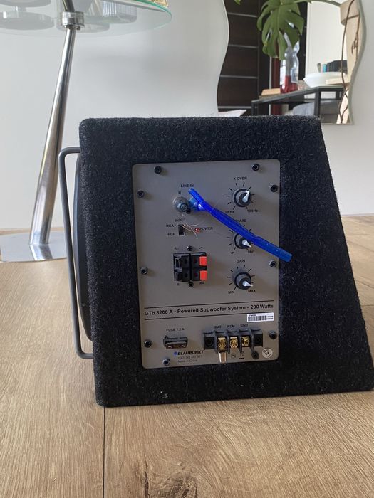 Głosnik blaupunkt active subwoofer GTB 8200 A