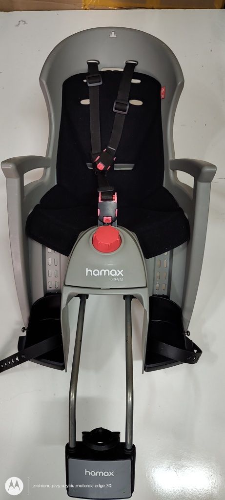 Wysyłka fotelik rowerowy hamax siesta z adapterem