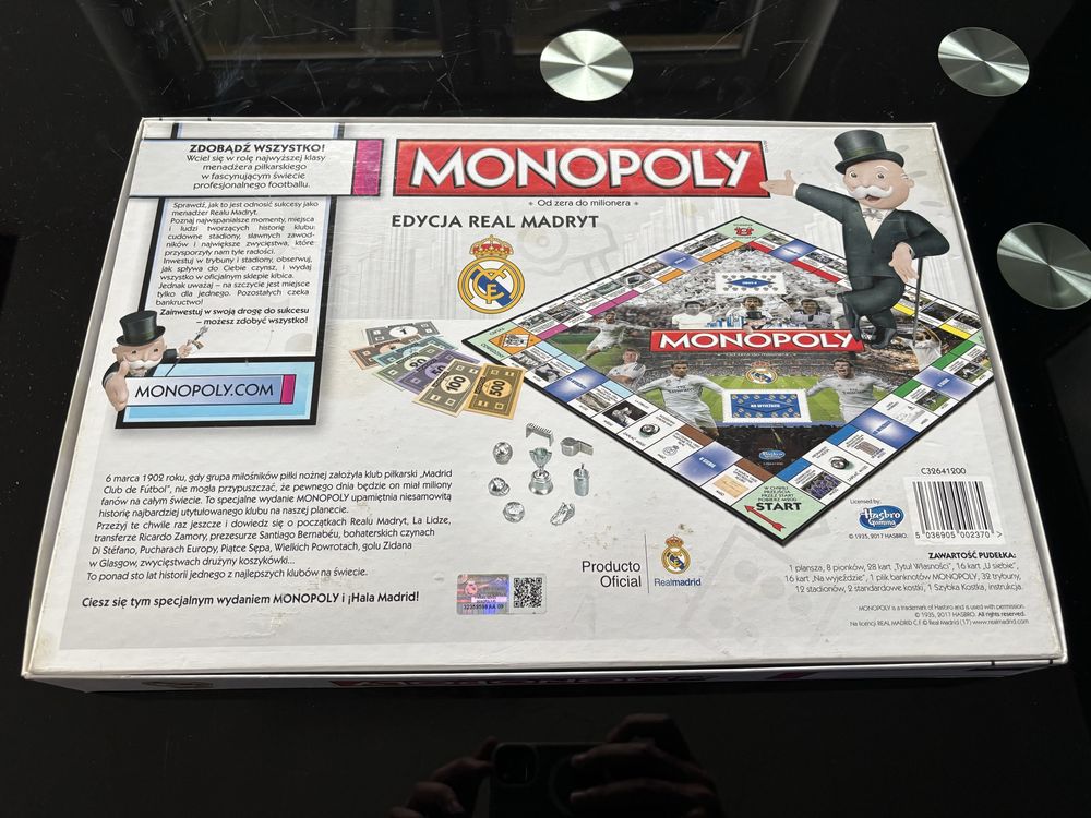 Gra Planszowa Monopoly Edycja Real Madryt
