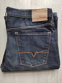 Spodnie męskie jeansy Guess, czarne, rom. 33x32 , USA