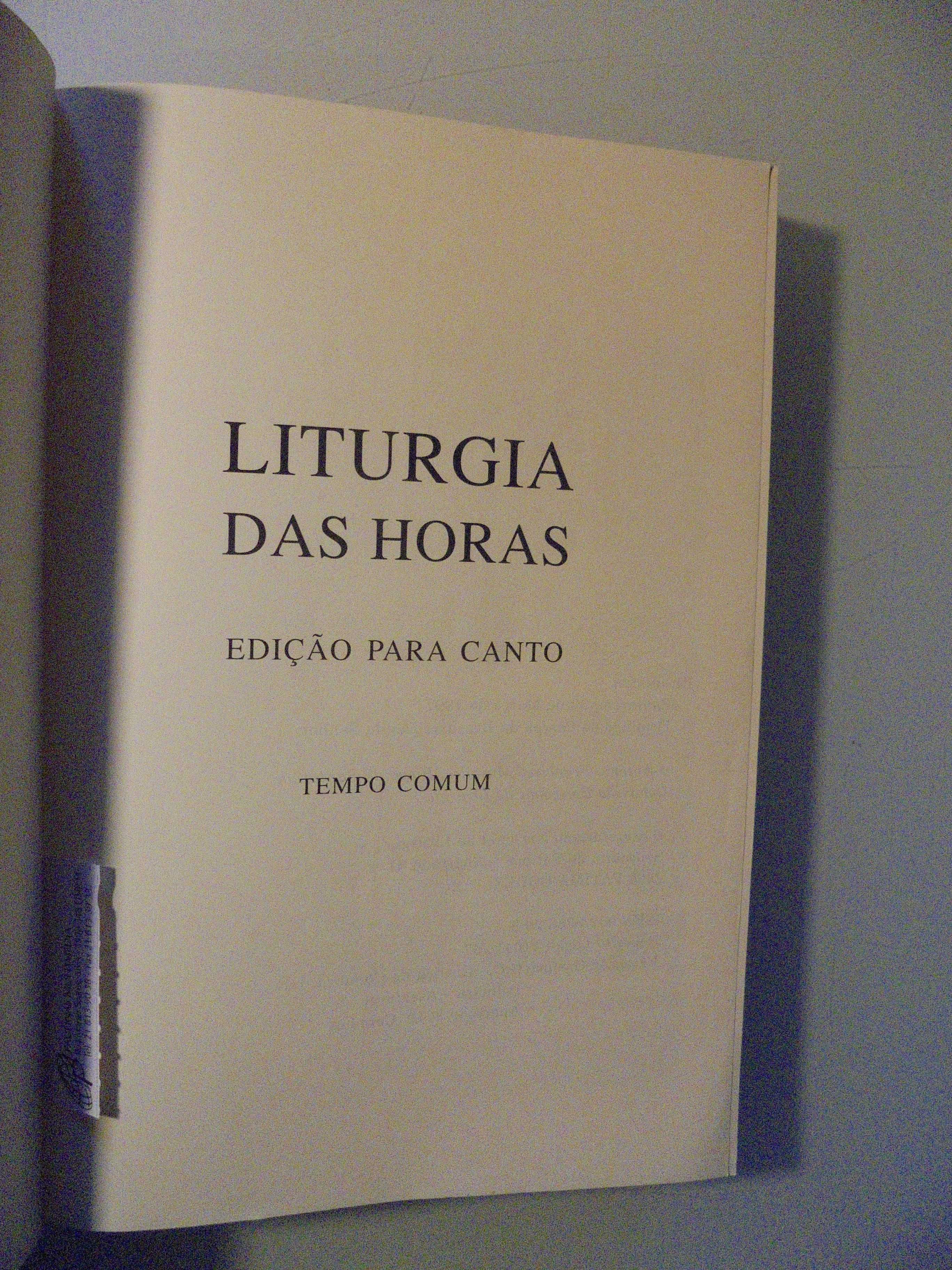 Liturgia das Horas-Edição para Canto-Tempo Comum