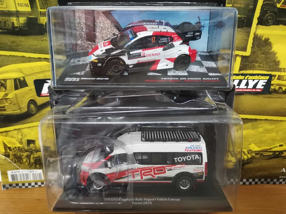 Toyota Commuter Rally Support + Toyota Yaris WRC 2023 1:43