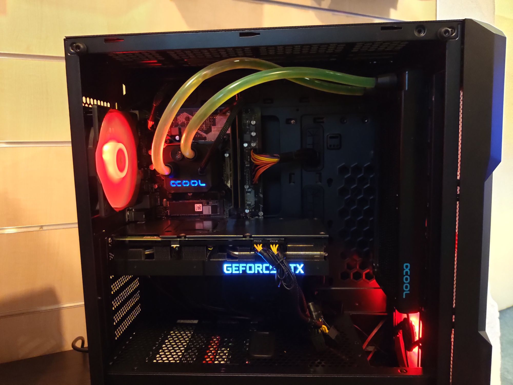 i9-13900K,LED Komputer do Gier,32 GB,RTX 2080Ti,woda,SSD,Win 11