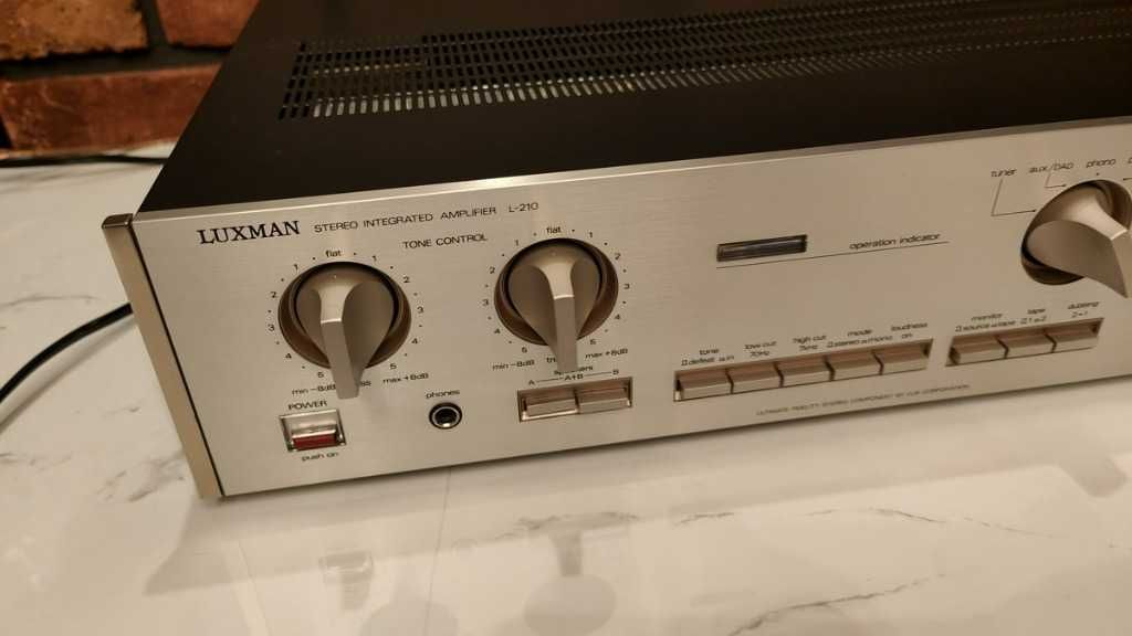 LUXMAN L-210 Audiofilski wzmacniacz STEREO ! Vintage
