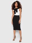 Calvin Klein Spódnica ołówkowa Rib K20K203240 Czarny Slim Fit S