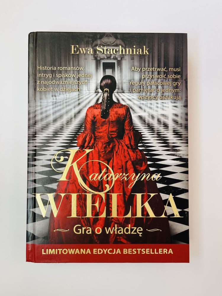 Katarzyna Wielka gra o władzę Ewa Stachniak limitowana edycja