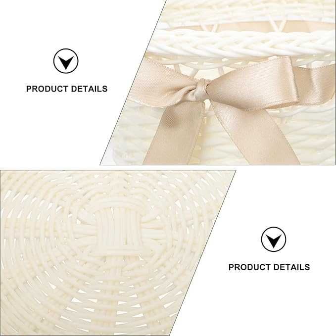 Mały koszyk wiklinowy – na kwiaty, Wielkanoc, dekoracje