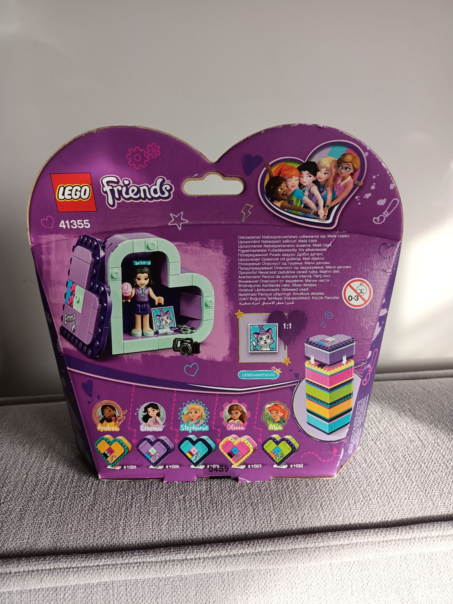 Klocki LEGO friends 41355 serce