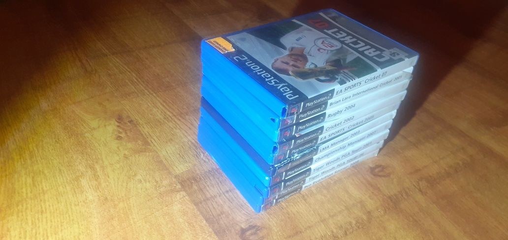 Duży zestaw gier sportowych playstation2