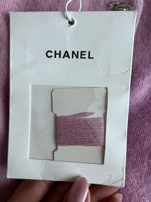 Sweterek Chanel kaszmirowy