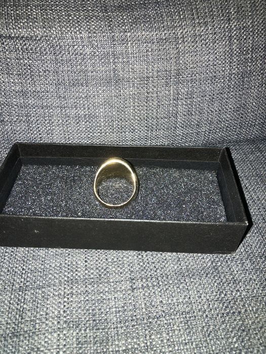 Anel de profissão de advogado banhado a ouro de aço inoxidável