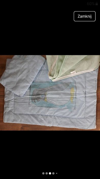 Zestaw do wózka i kocyk otulacz