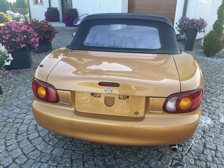 Mazda Mx5 Samba Gold Nowy Dach Serwisowana
