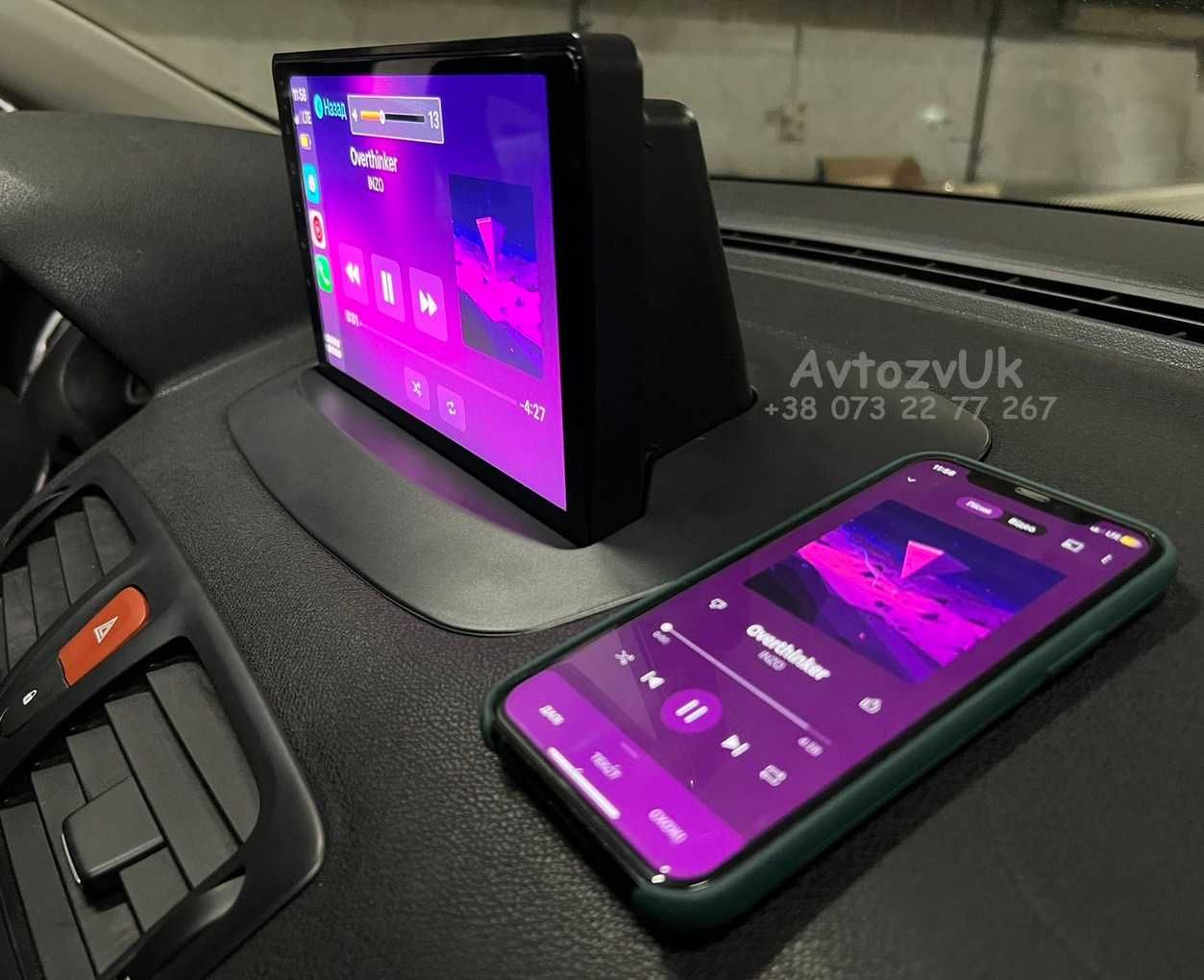 Магнитола RENAULT Megane 3 Fluence Меган 3 Флюенс CarPlay Android 14