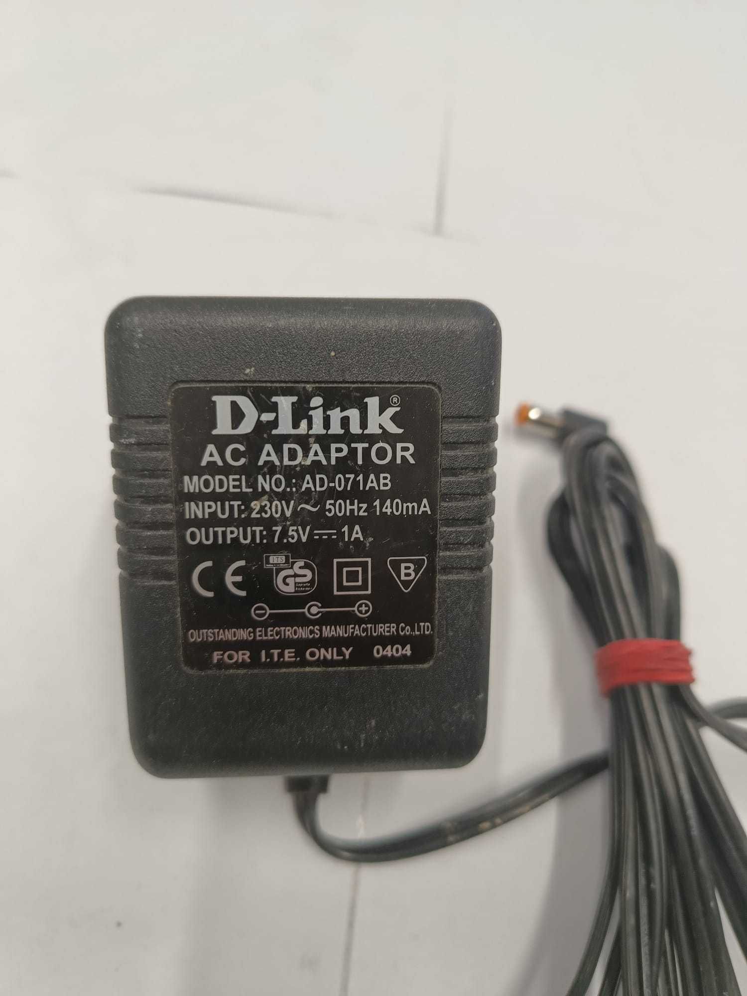 Zasilacz D-LINK AD-071AB 7.5 1A. (14)