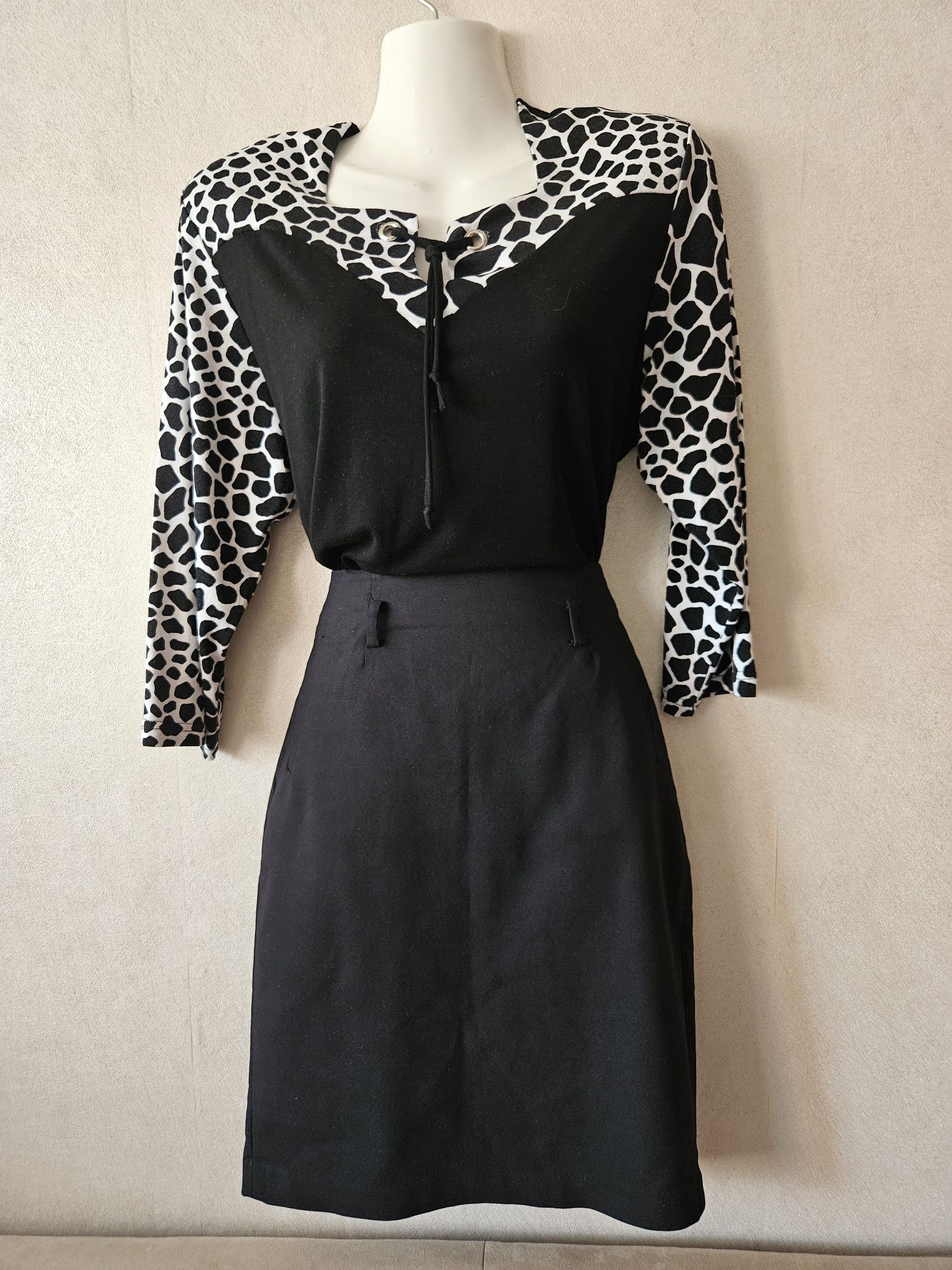 Bluzka retro panterka L prl styl oldschool 40