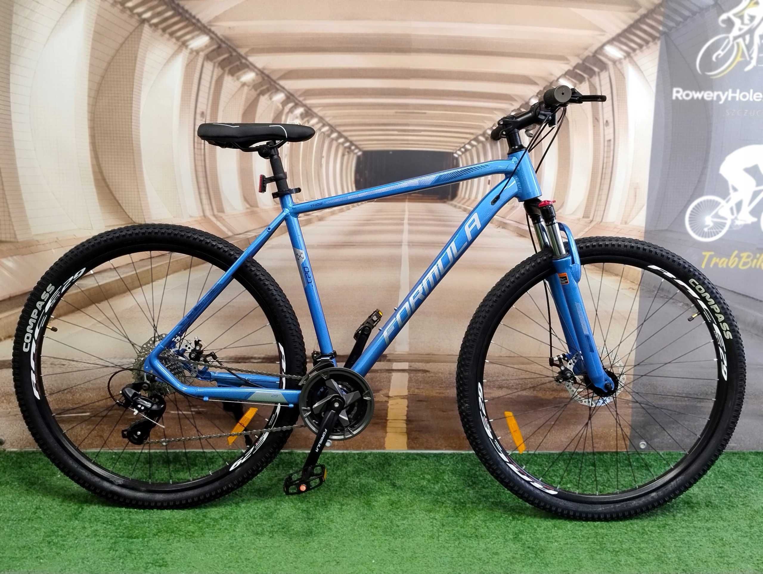 NOWY Rower górski MTB THOR DD SHIMANO kaseta rama 19 koło 29" h.