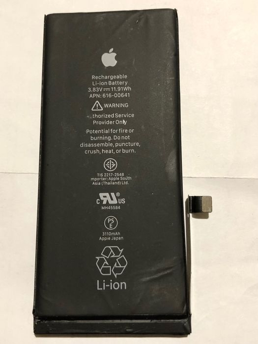 iPhone 11, аккумулятор