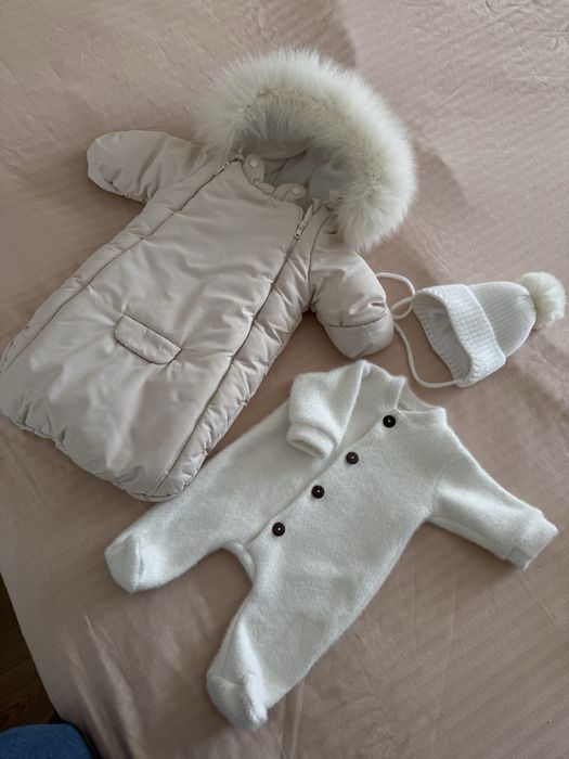 Зимовий комбінезон комплект для немовляти