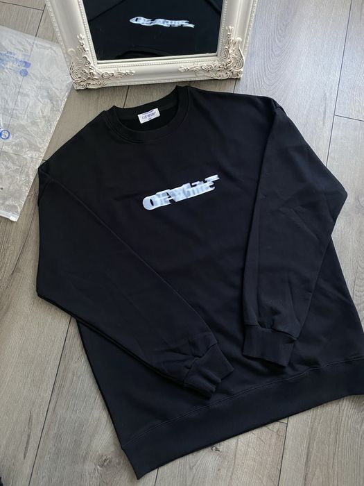 Світшот Off White, кофта Офф Вайт, офф вайт