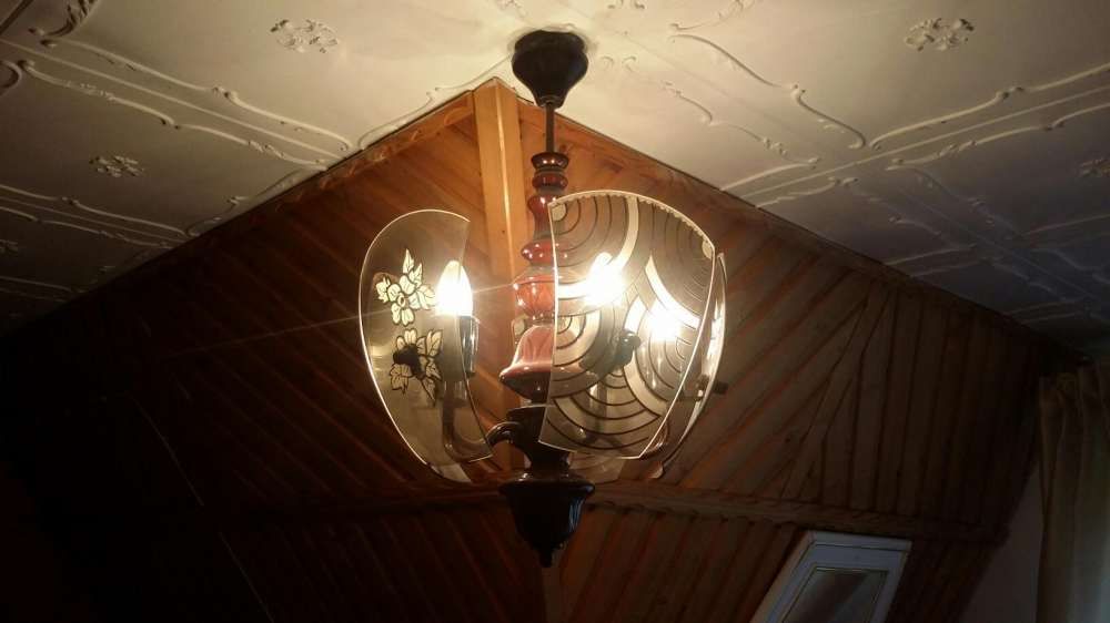 Lampa sufitowa pięcioramienna