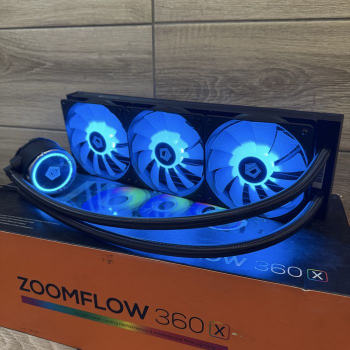 Водянка ID Cooling 360mm водяне охолодження, кулер