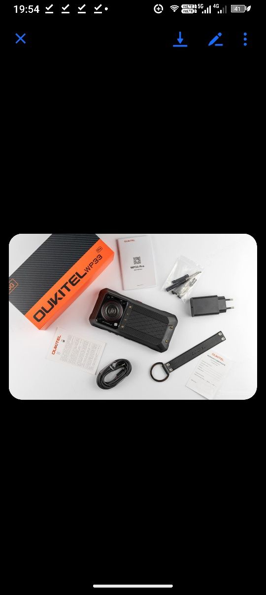 Telemóvel Oukitel Wp33 Pro Garantia-Seguro