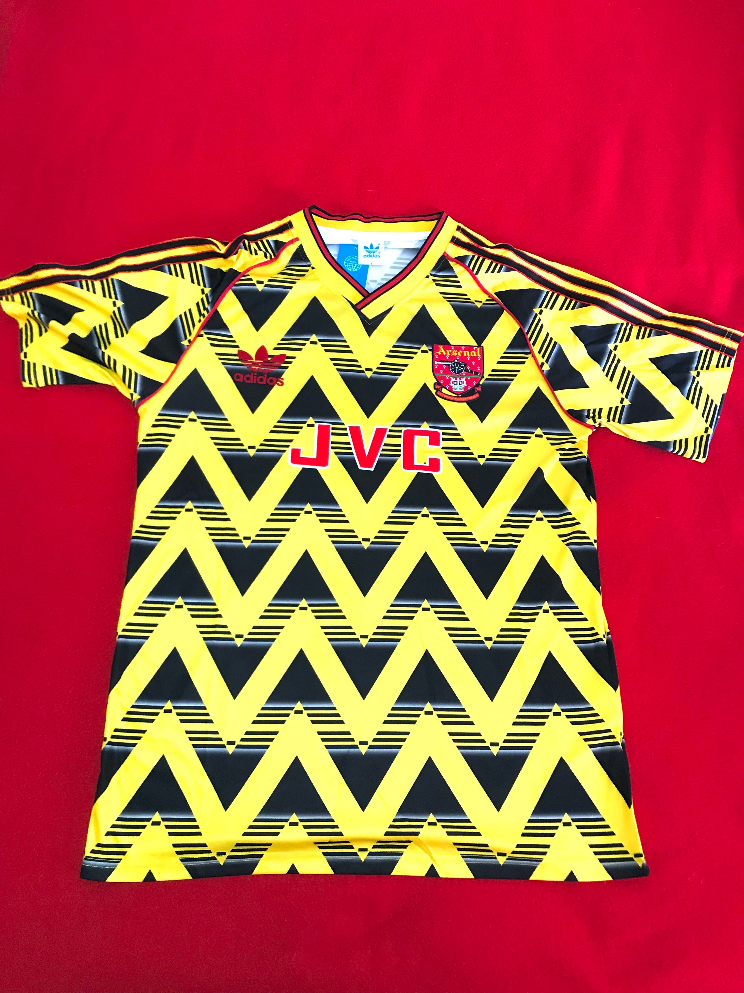 Camisola Futebol Retro Arsenal 1991