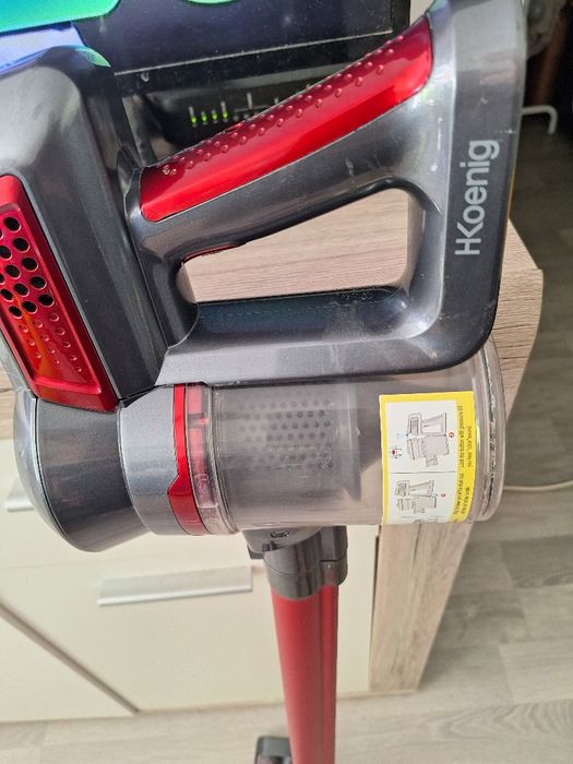 Odkurzacz pionowy H.Koenig 2w1 akumulatorowy.