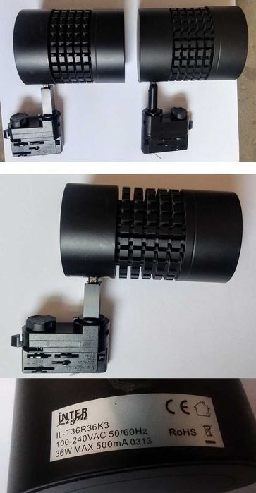 Світлодіодний прожектор круглий Interlight IL-T36R36K3