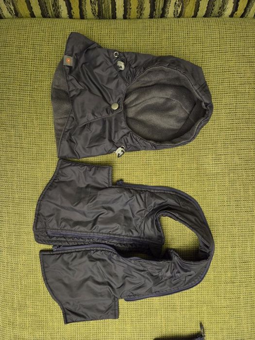 Куртка тепла для вагітних, слінгокуртка love&carry, розмір L (40) кол