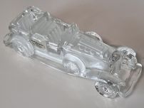 Pisa-papeis em cristal automóveis antigos