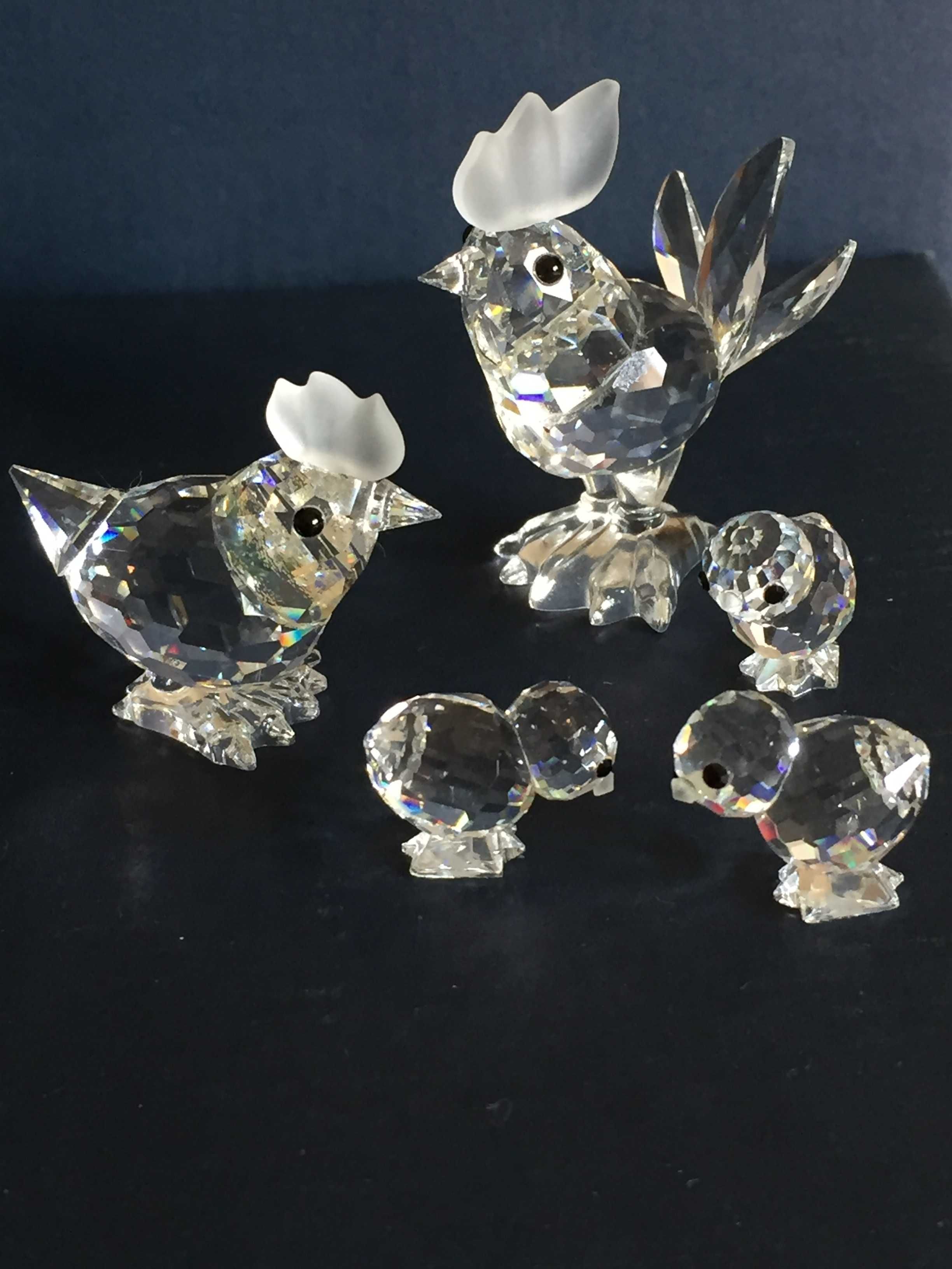 Miniaturas de animais em cristal Swarovski