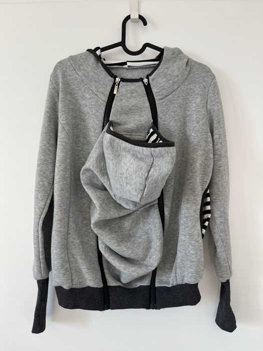 Bluza z wkładką do noszenia dziecka, rozmiar XS